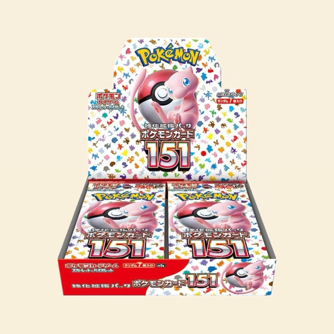 Pokemon: Scarlet & Violet - 151 - Sealed Japanese Booster Box SV151 JP