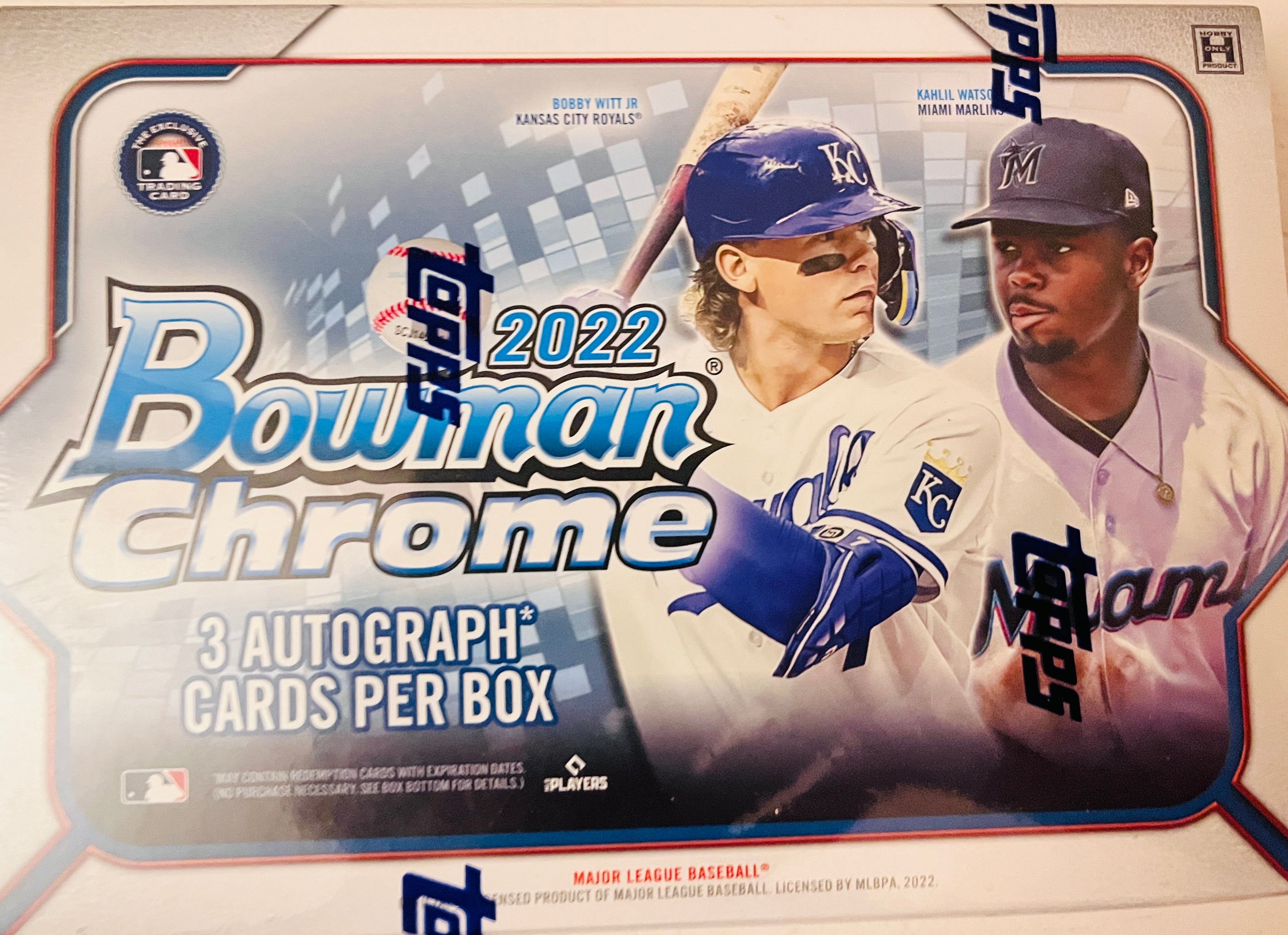 2022 Bowman Chrome HTA Baseball Sealed Box
