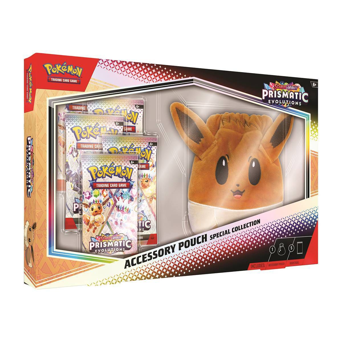 Pokémon TCG: Prismatic Evolutions Accessory Pouch Special Collection