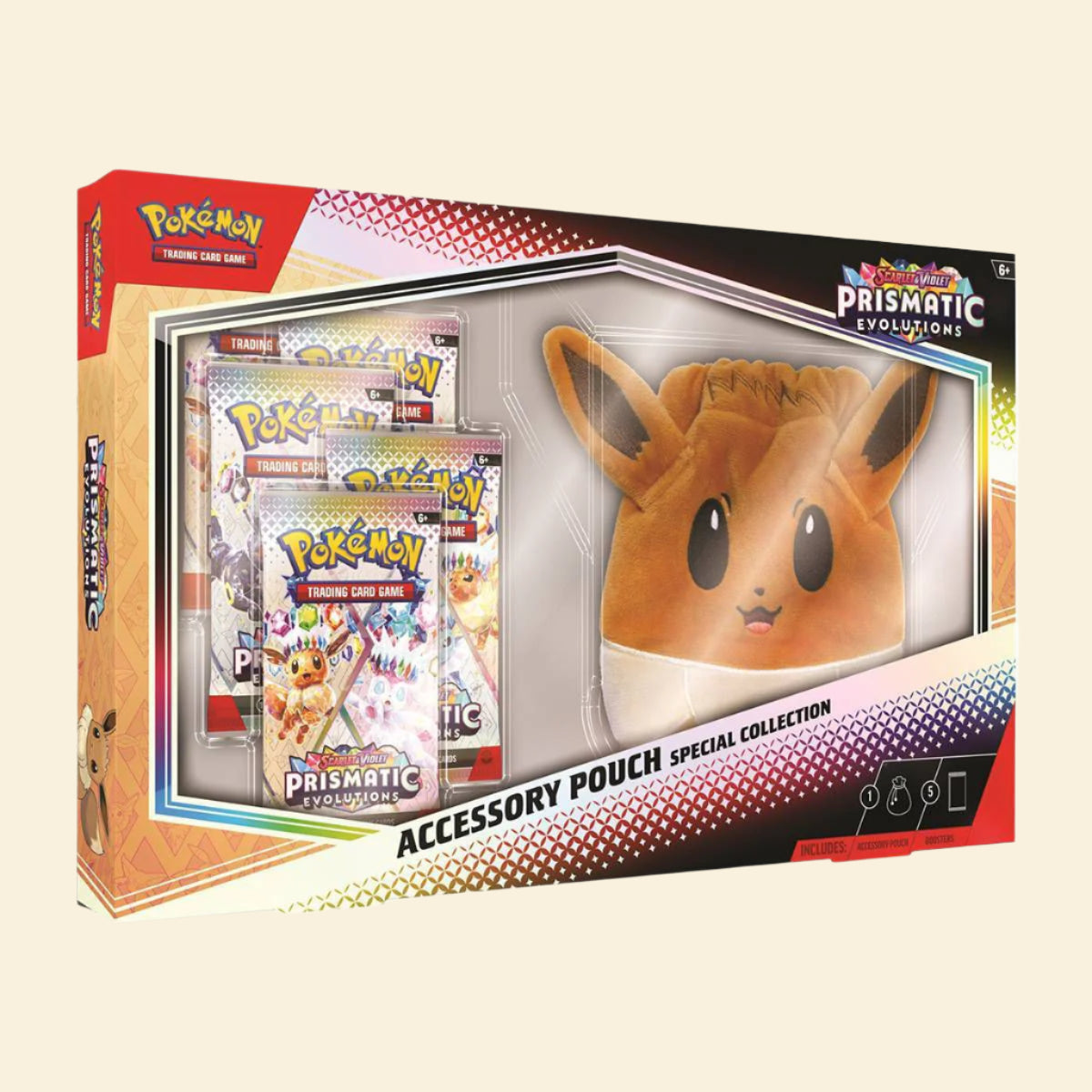 Pokémon: Prismatic Evolutions Accessory Pouch Special Collection