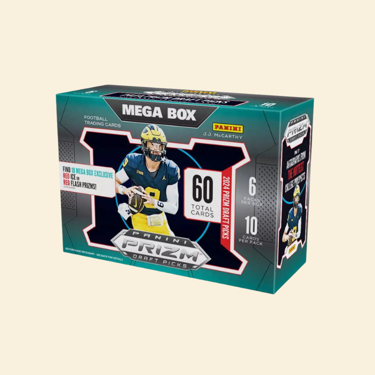 2024 Panini Prizm Draft Picks Football Sealed Mega Box