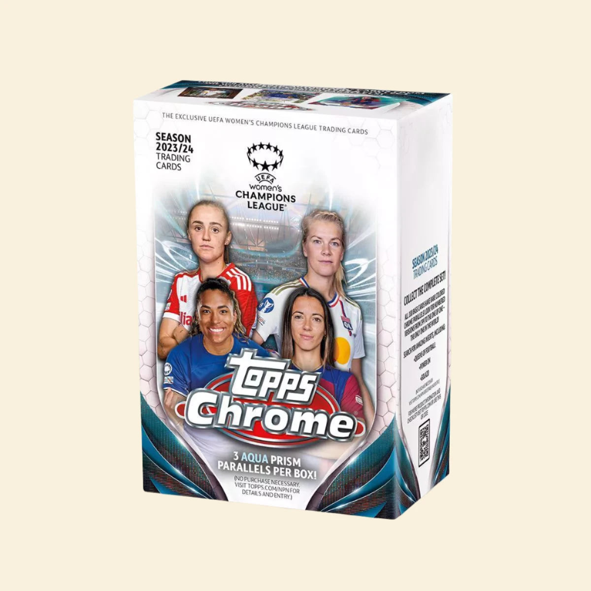 2023-24 Topps UEFA Women's Champions League Chrome Soccer Blaster Box