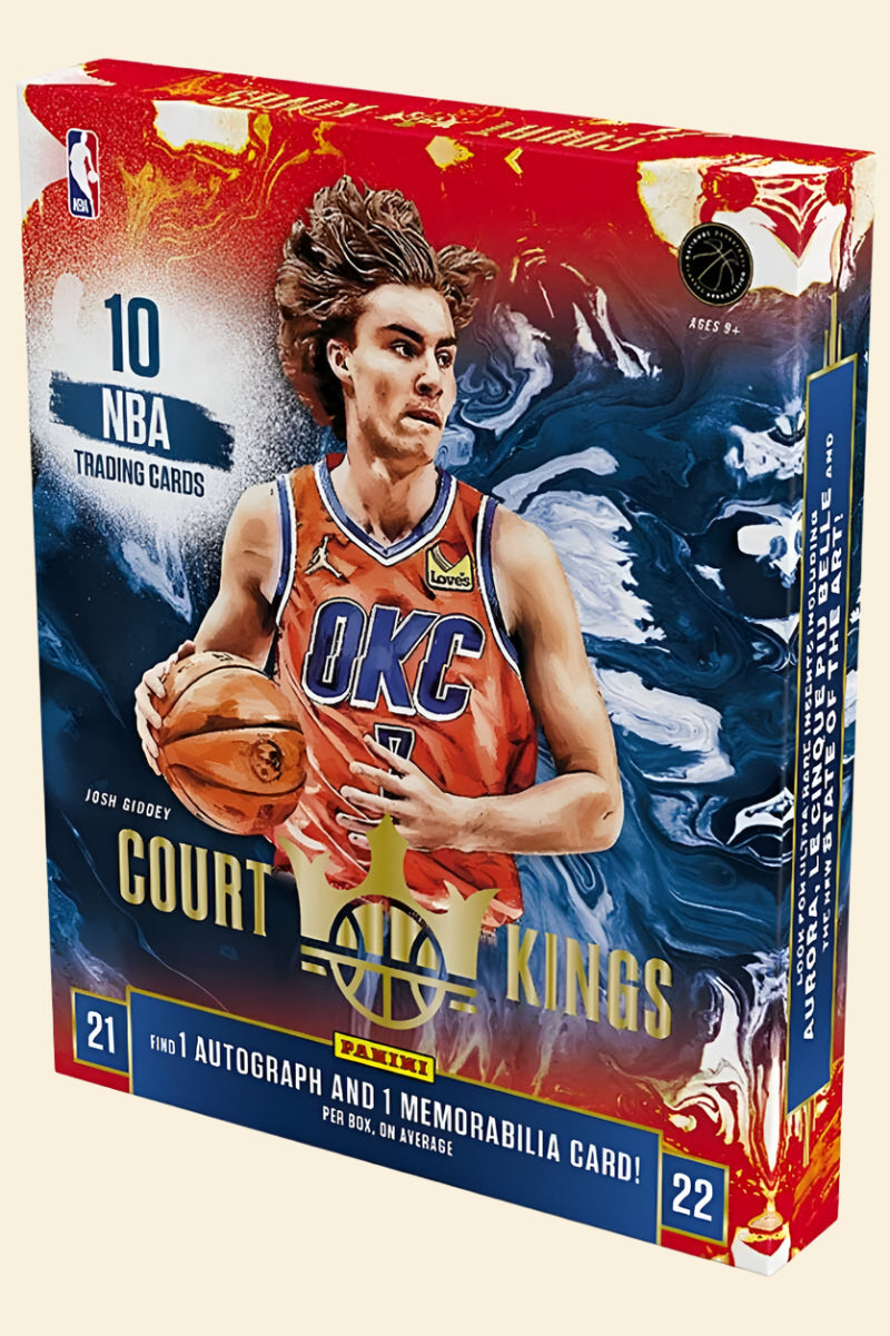 2021 Panini Court Kings Basketball Sealed Hobby Box