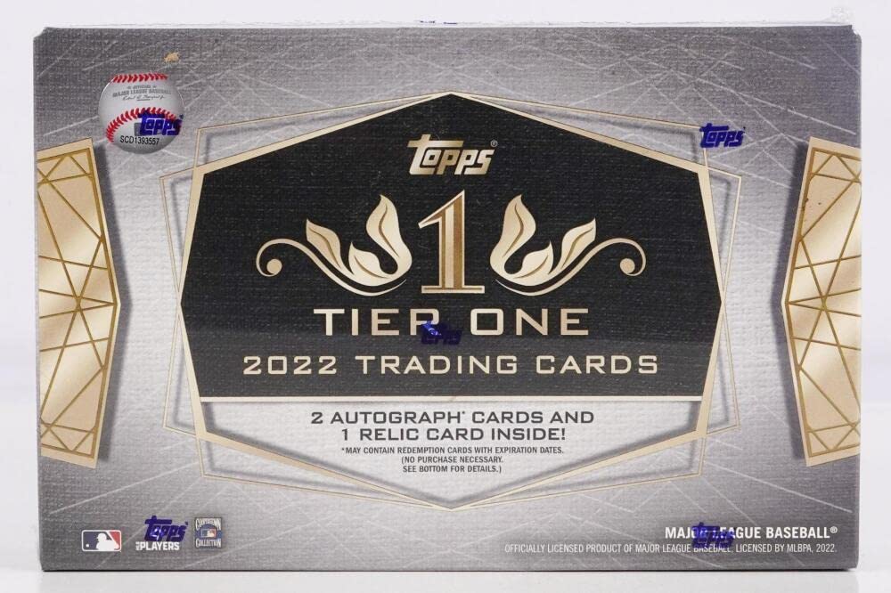2022 Topps Tier One 1 Baseball Sealed Box