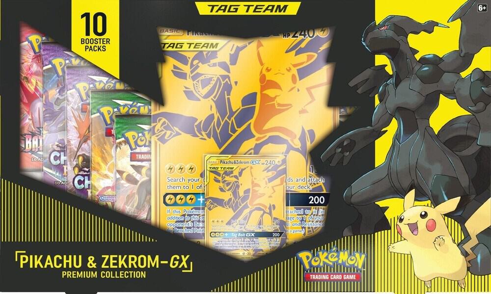 Pokemon Pikachu & Zekrom GX Premium Collection Box - Miscellaneous Cards & Products (MCAP)