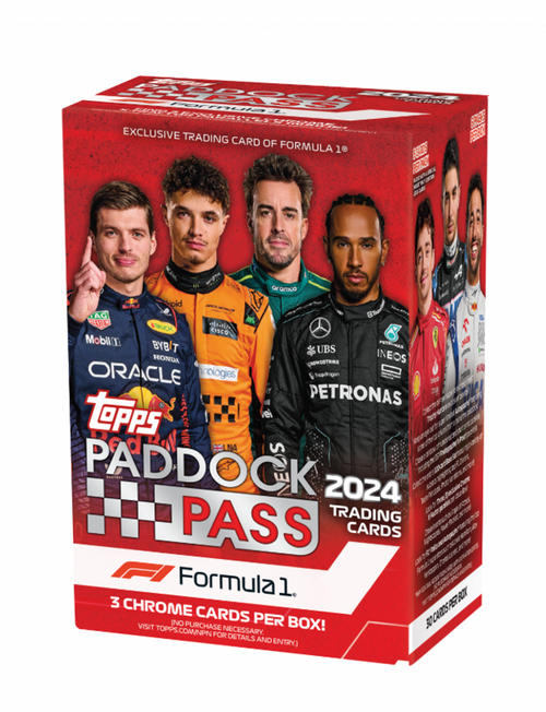 2024 Topps Paddock Pass Formula 1 Racing Blaster Box