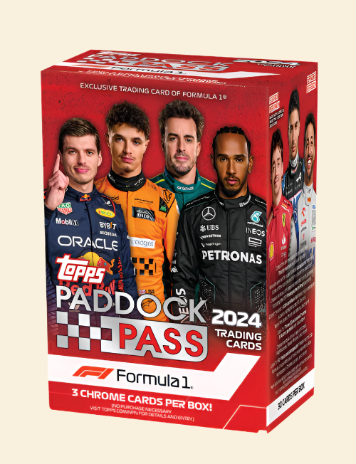 2024 Topps Paddock Pass Formula 1 Racing Blaster Box