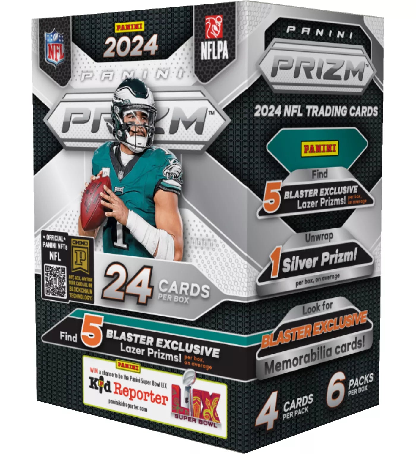 2024 Prizm Football Blaster Box (Disco Prizms)