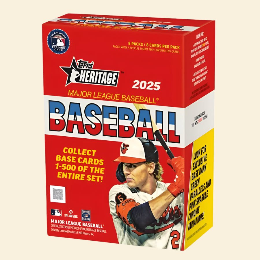 2025 Topps Heritage Baseball Blaster Box