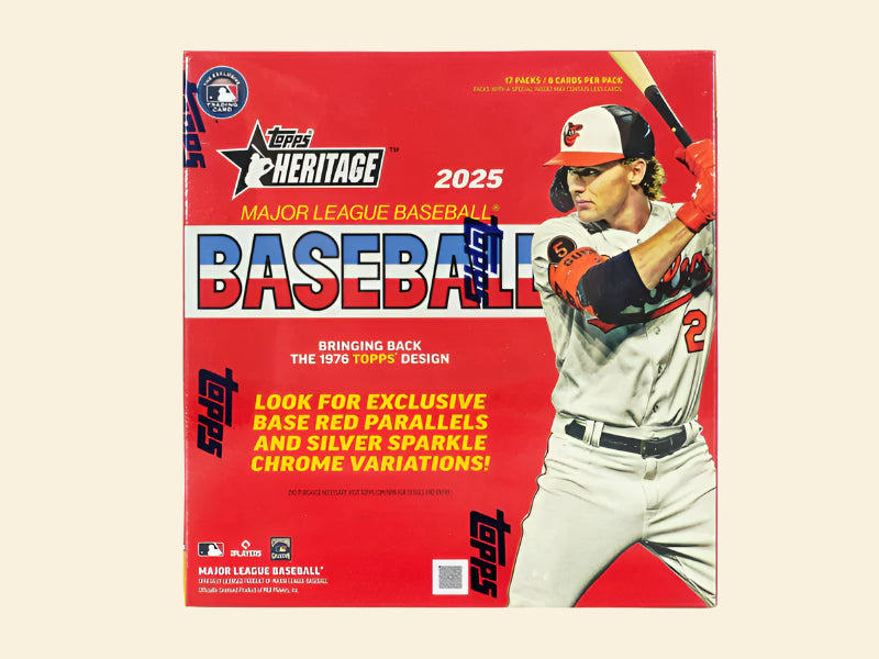 2025 Topps Heritage Baseball Mega Box