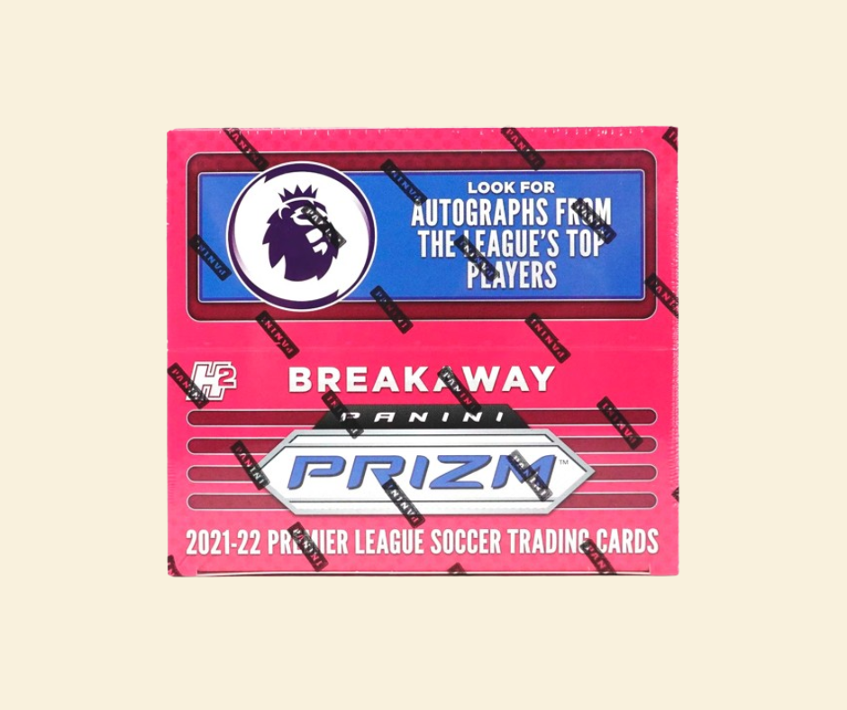 2021-22 Panini Prizm Soccer EPL Breakaway H2 Hybrid Sealed Box English Premier League