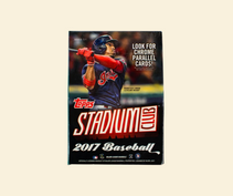 image 2017 Topps Stadium Club Baseball Blaster Box