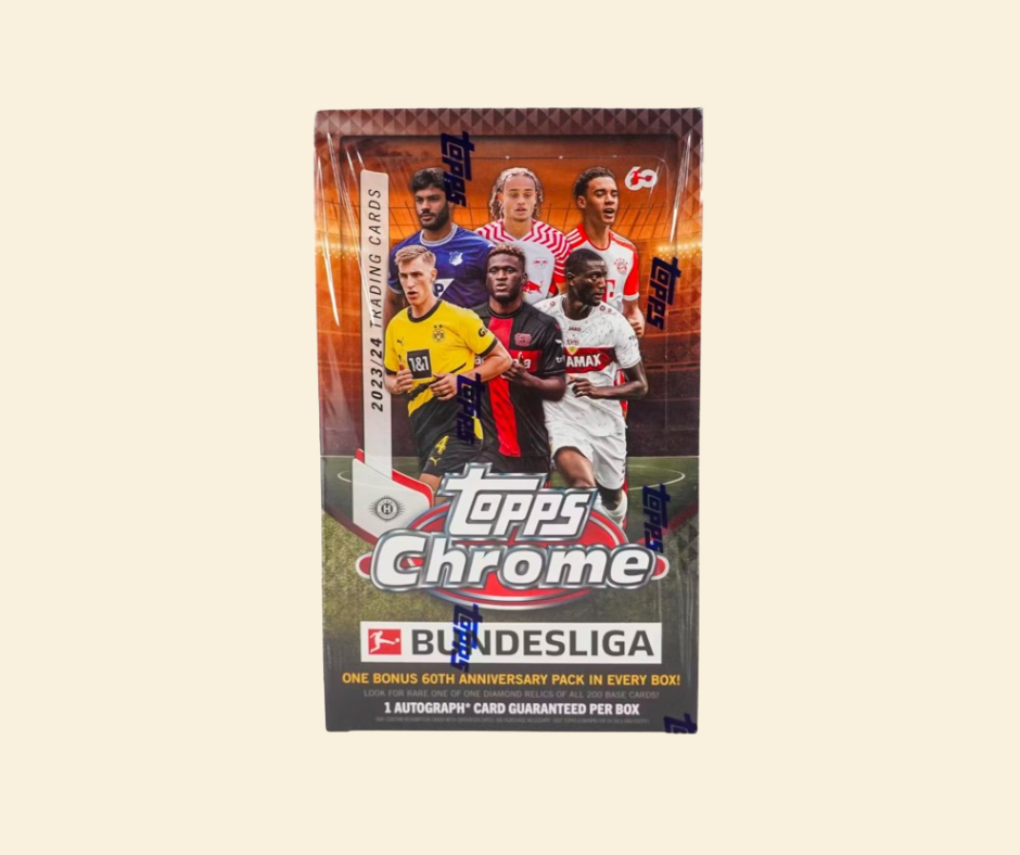 2023-24 Topps Chrome Bundesliga Soccer Hobby Box