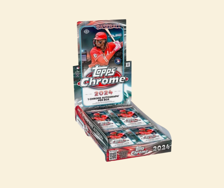 2024 Topps Chrome Baseball Sealed Hobby Box