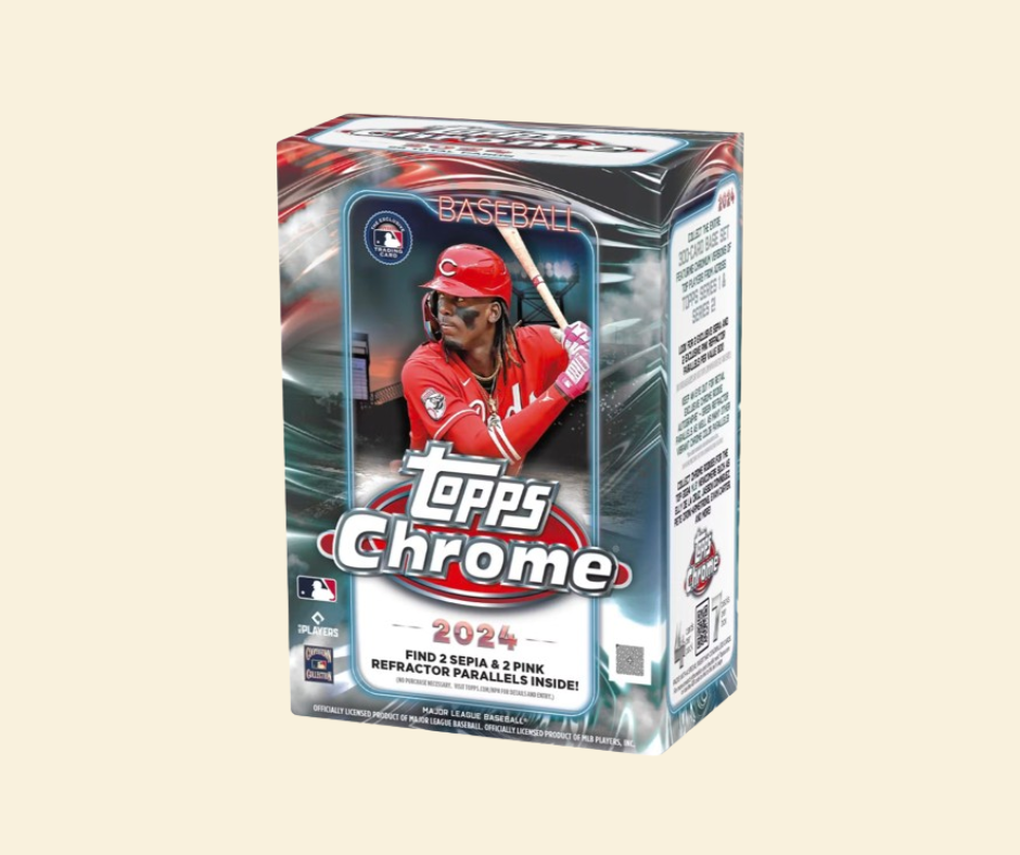 2024 Topps Chrome Baseball Sealed Blaster Box