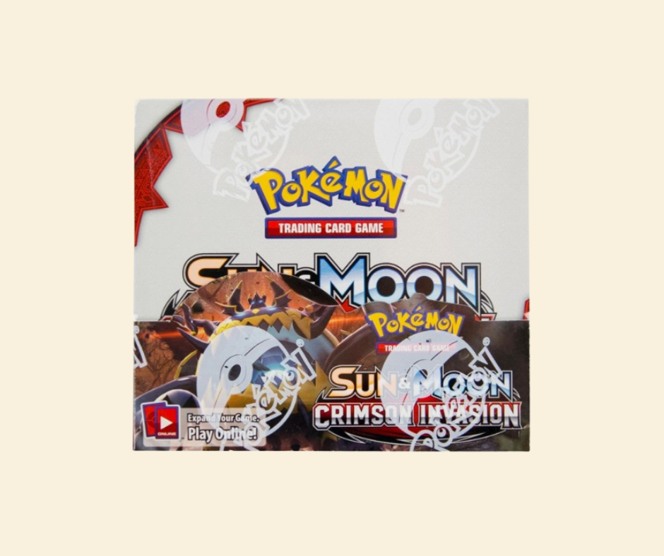 pokemon booster box sun and moon crimson invasion Pokemon Sun & Moon: Crimson Invasion Booster Box