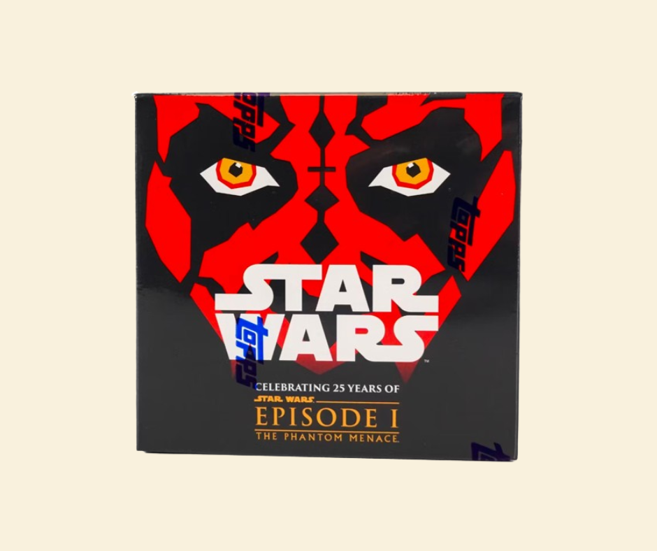 2024 Star Wars: The Phantom Menace Chrome Sapphire Edition Hobby Box