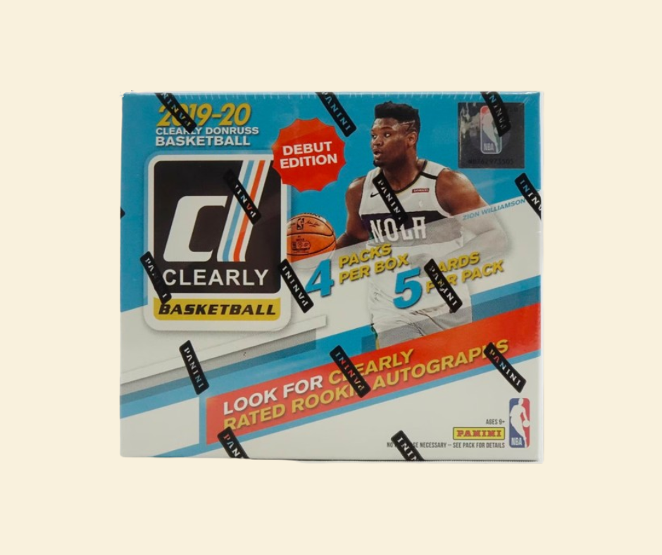 2019-20 Clearly Donruss Basketball Sealed Hobby Box