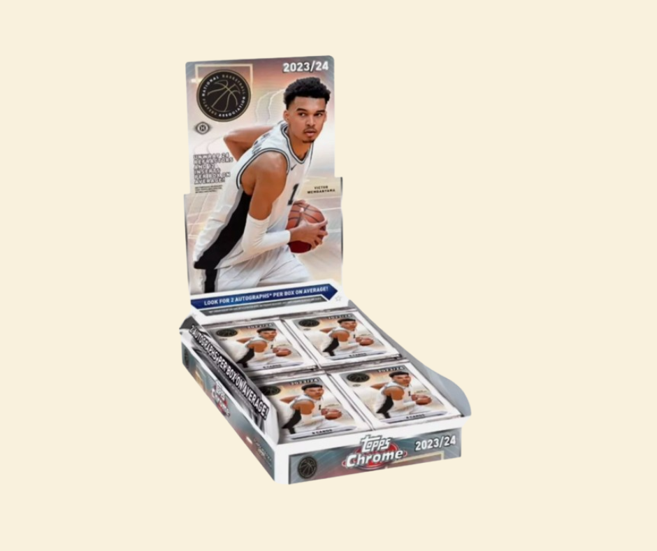 2023-24 Topps Chrome Basketball Sealed Hobby Box