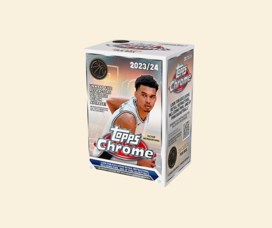 2023-24 Topps Chrome Basketball Blaster Box