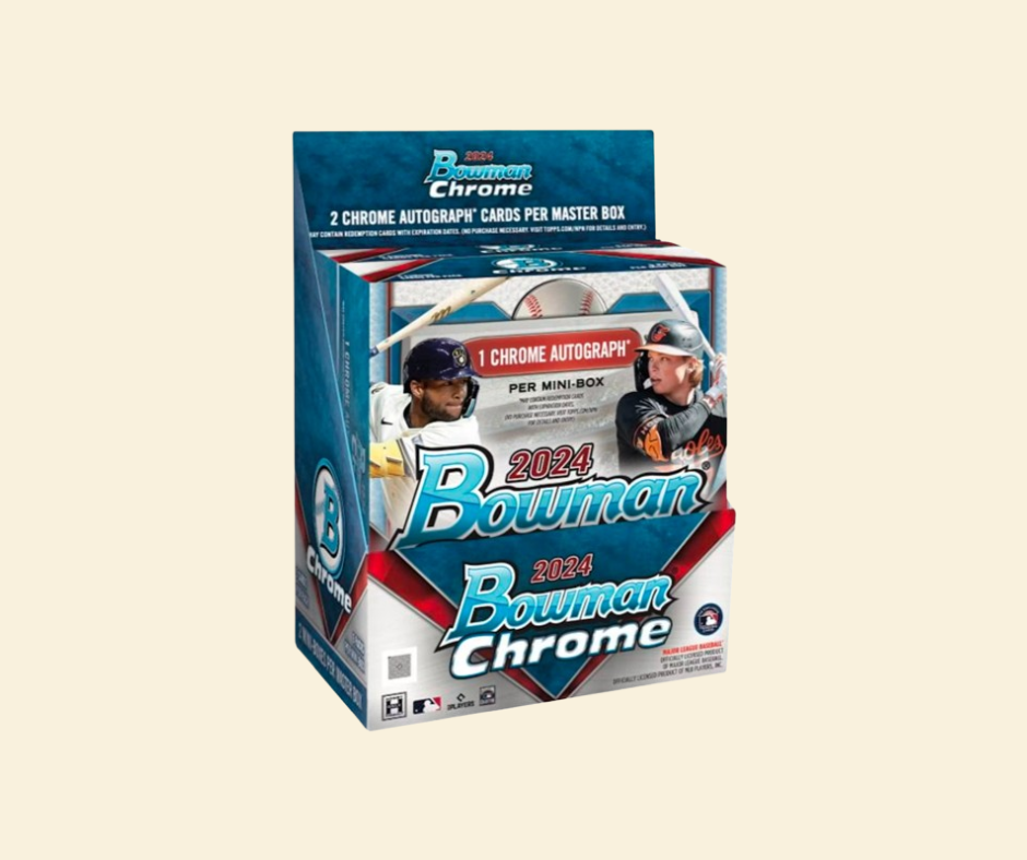 2024 Bowman Chrome Baseball Sealed Hobby Box