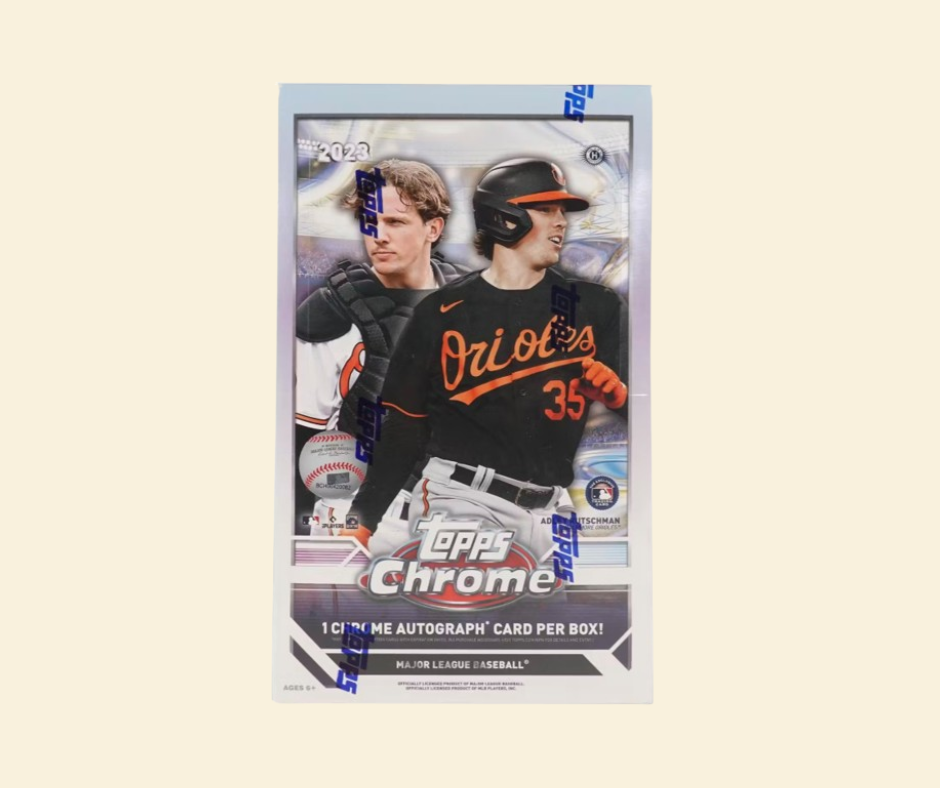 2023 Topps Chrome Baseball Hobby Box