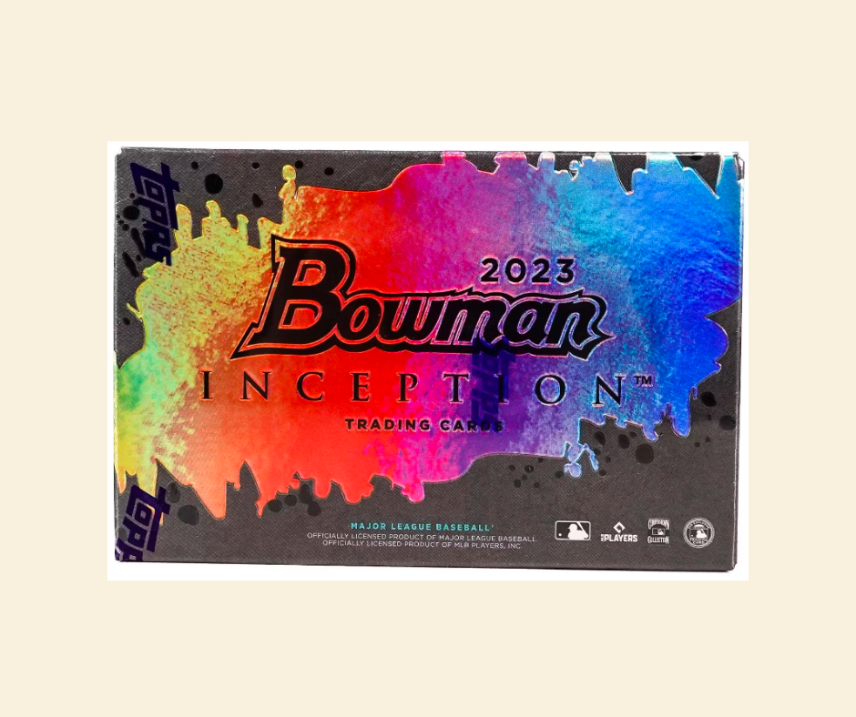 2023 Bowman Inception Baseball Sealed Hobby Box