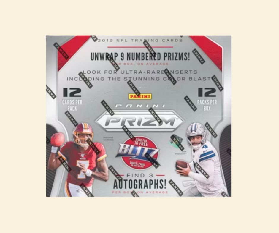 2019 Panini Prizm Football Hobby Box