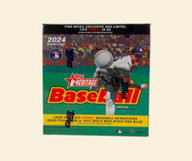 image 2024 Topps Heritage Baseball Mega Box