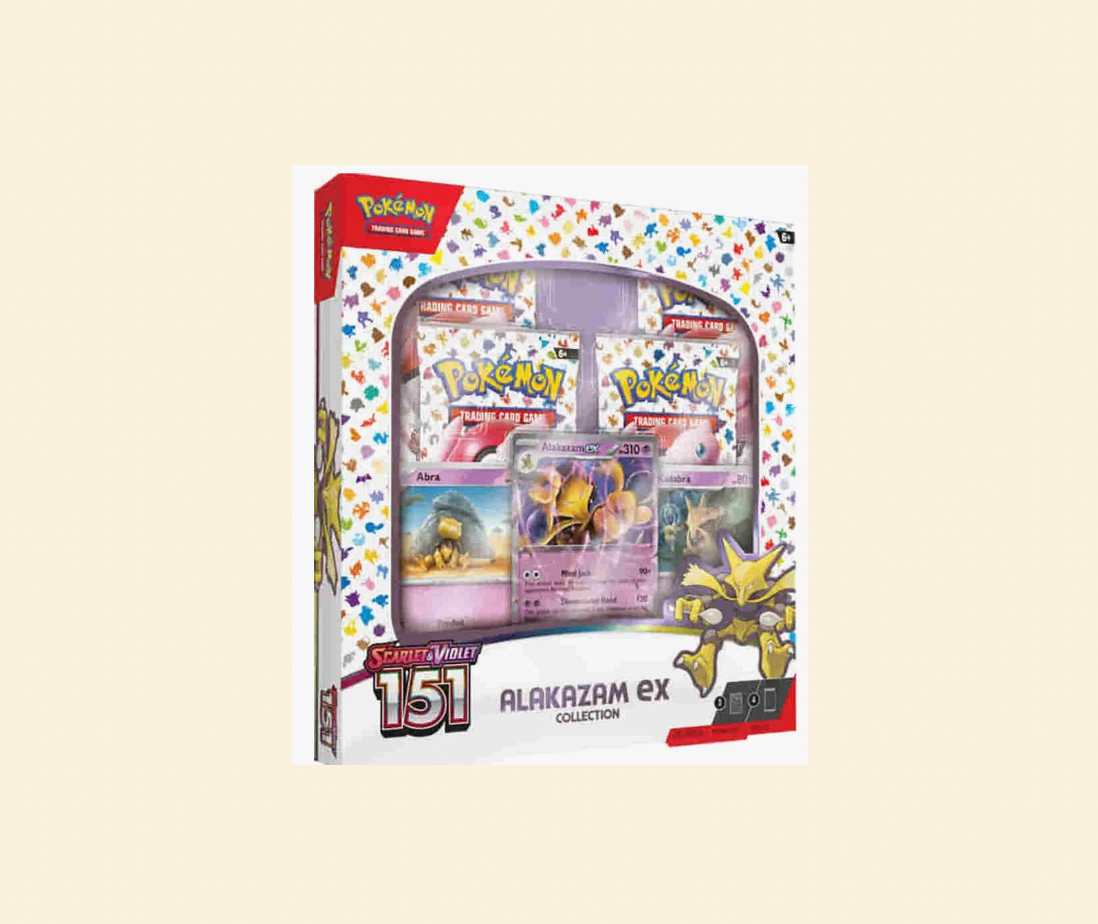 Pokemon: Scarlet & Violet - 151 - Alakazam Ex Collection Sealed Box