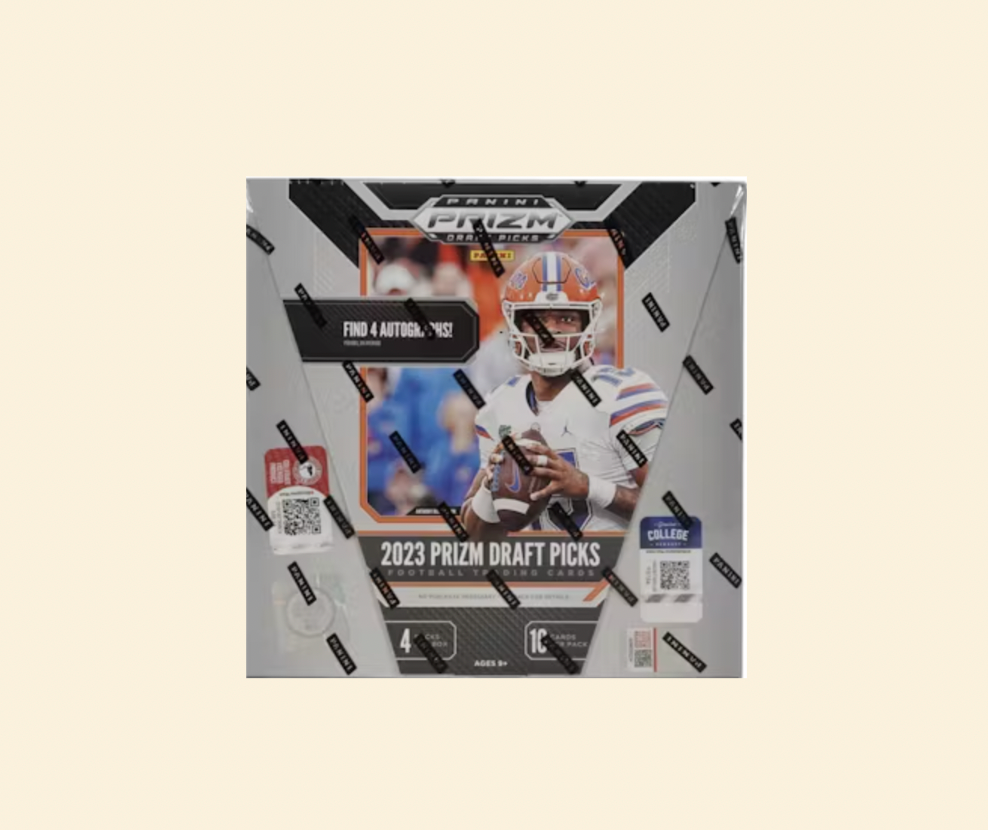 2023 Panini Prizm Draft Picks Football Sealed Hobby Box