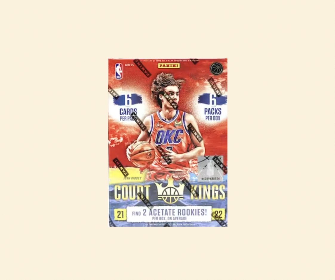 2021/22 Panini Court Kings Basketball International Blaster Sealed Box