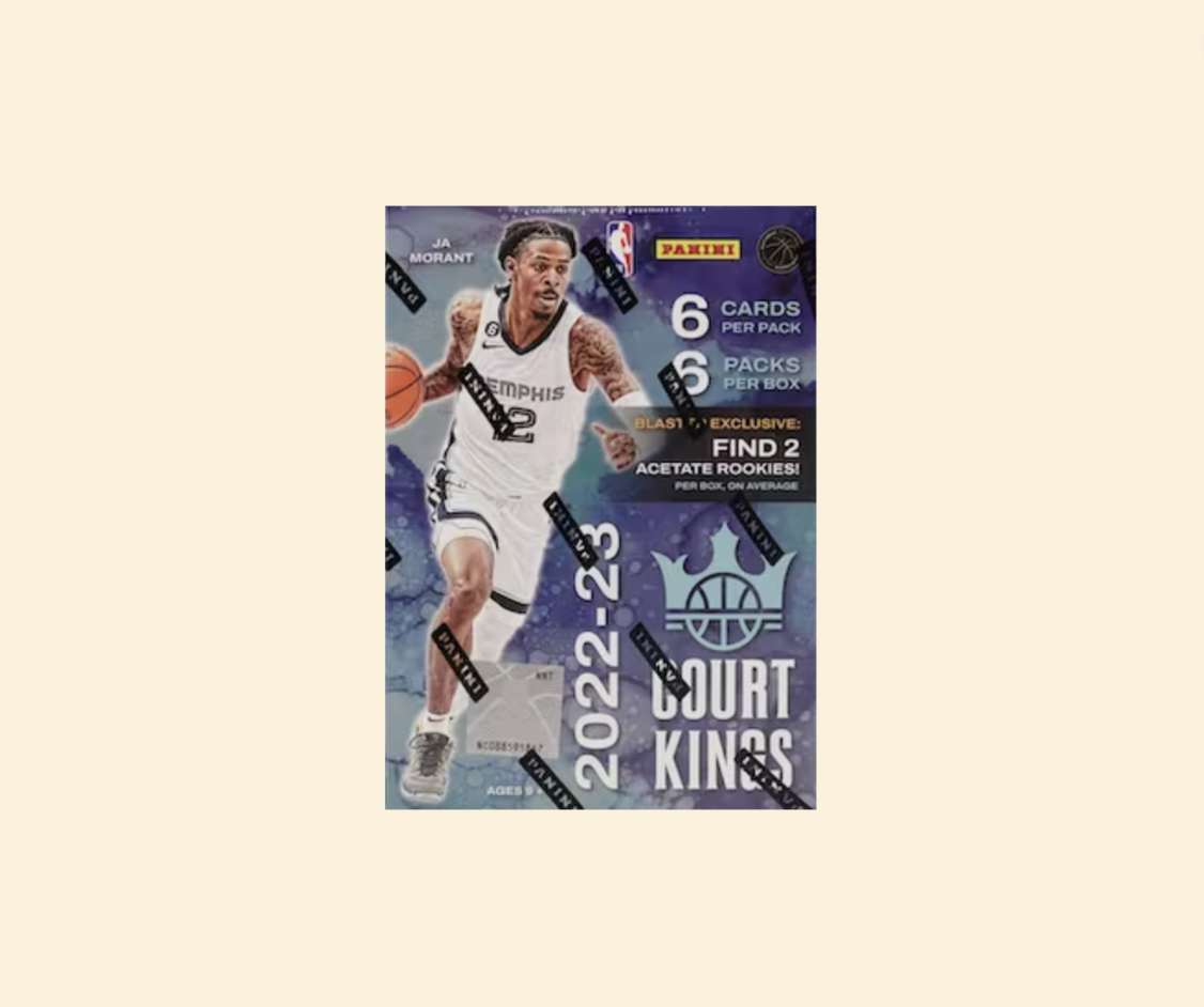 2022/23 Panini Court Kings Basketball International Blaster Sealed Box