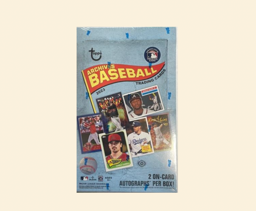2023 Topps Archives Baseball Sealed Hobby Box