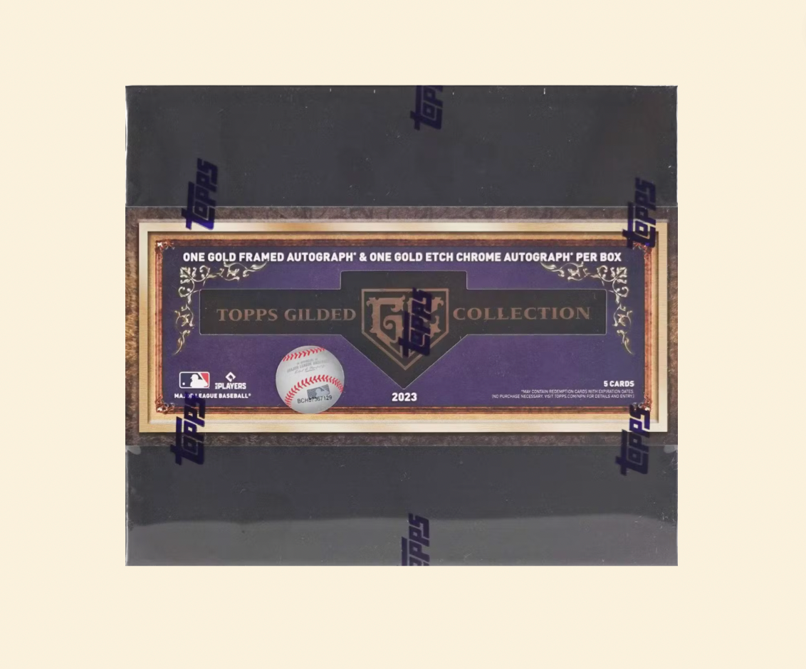 2023 Topps Gilded Sealed Hobby Box