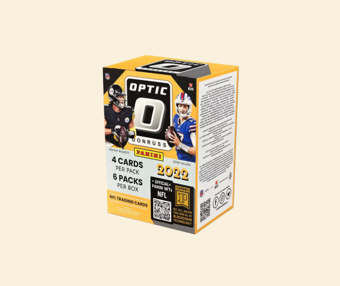 2022 Donruss Optic Football Sealed Blaster Box
