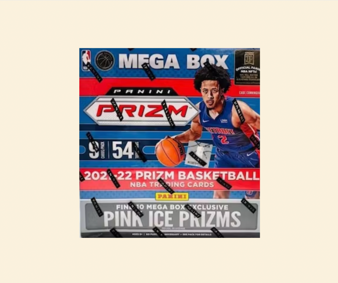2021-22 Prizm NBA Basketball Sealed Mega Box (Pink)