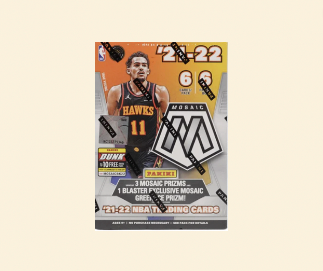 2021-22 Panini Mosaic Basketball Blaster Box