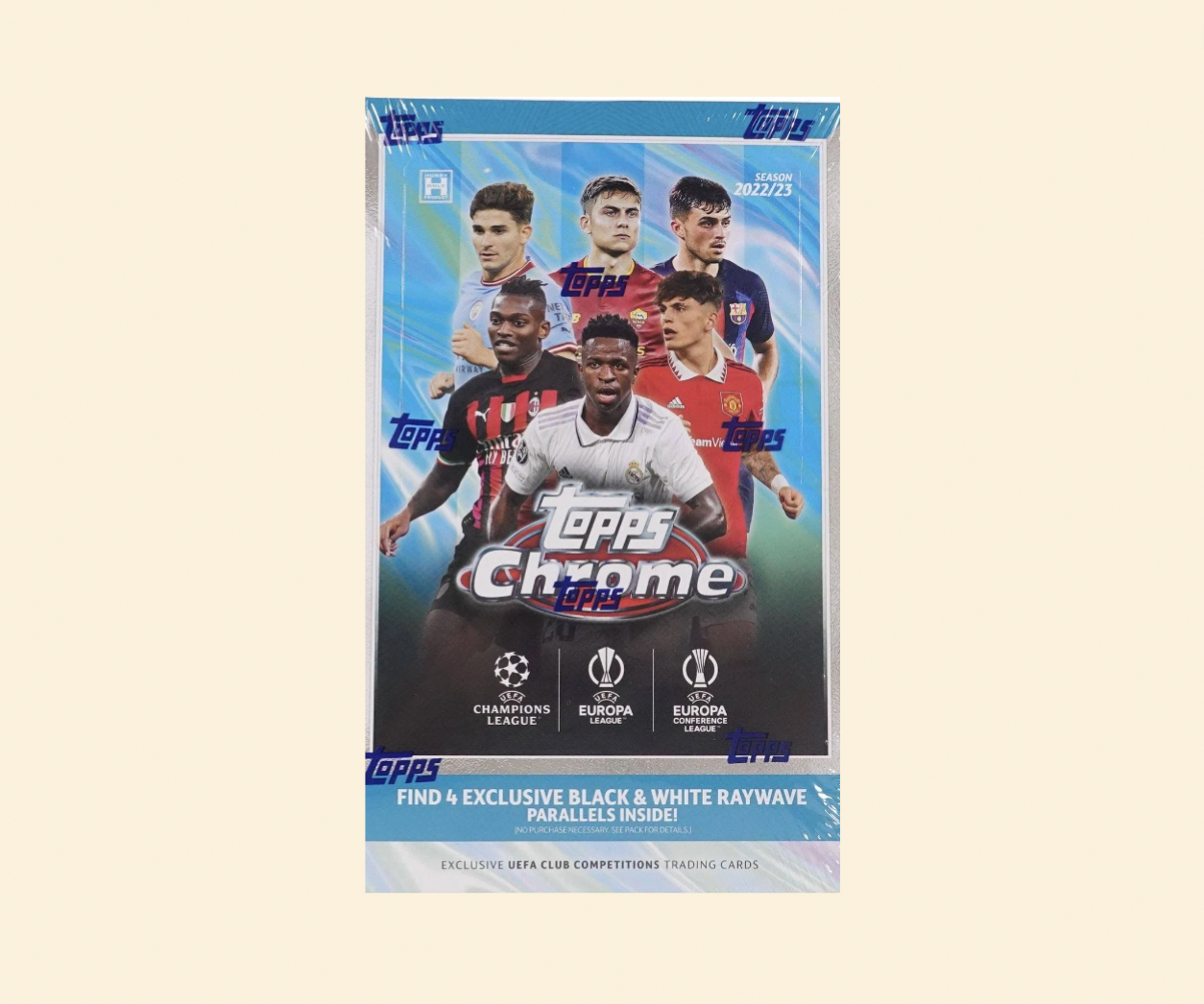 2022-23 Topps Chrome UEFA Soccer Sealed Lite Box