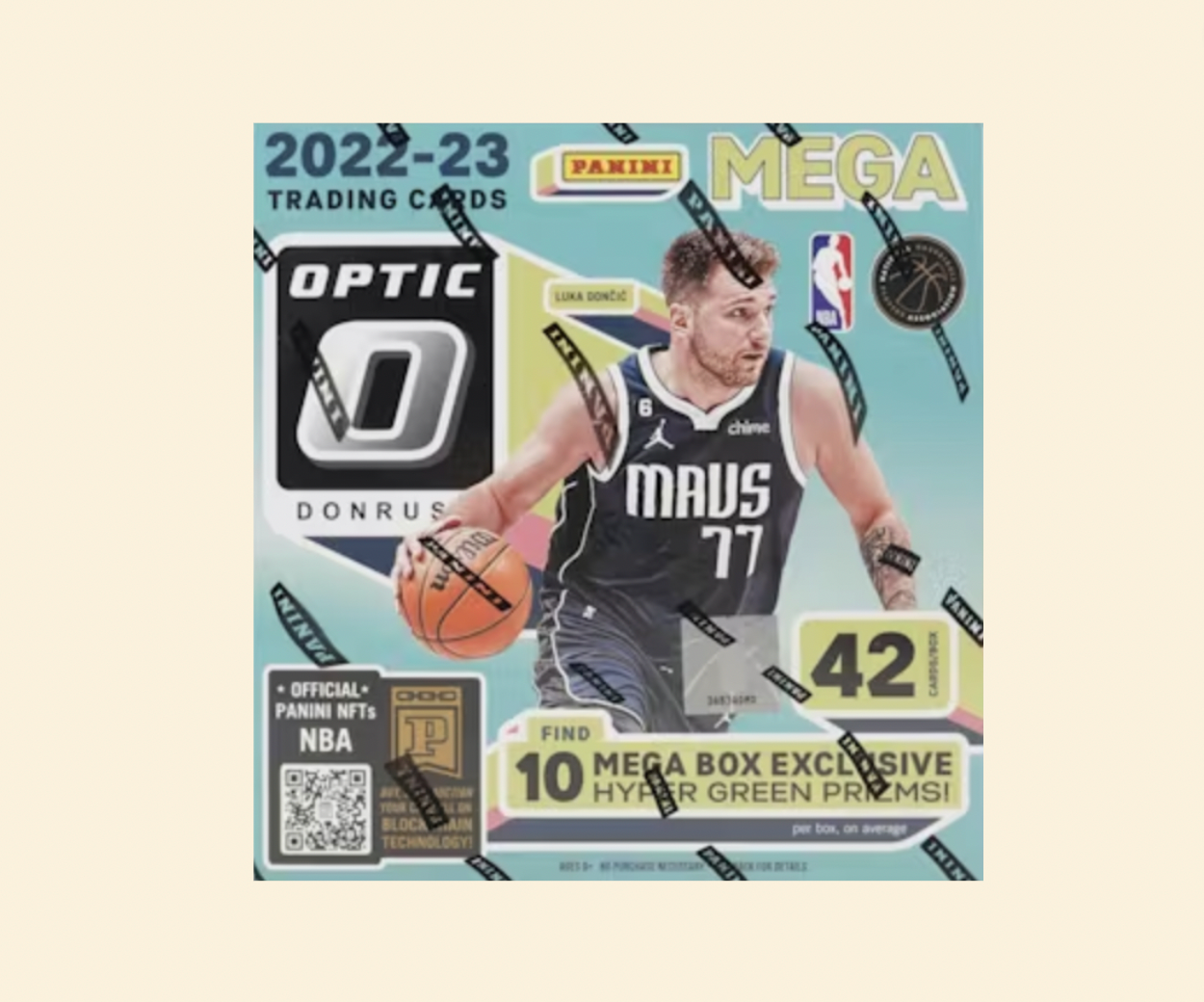 2022-23 Donruss Optic NBA Sealed Mega Box (Green Hyper)