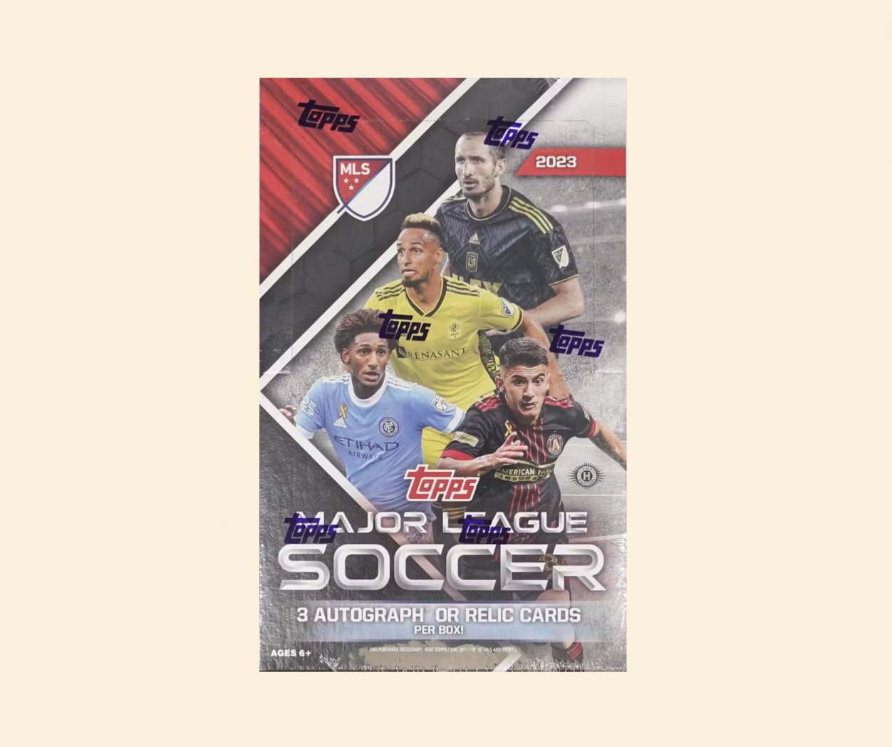 2023 Topps MLS Soccer Sealed Hobby Box *Messi*