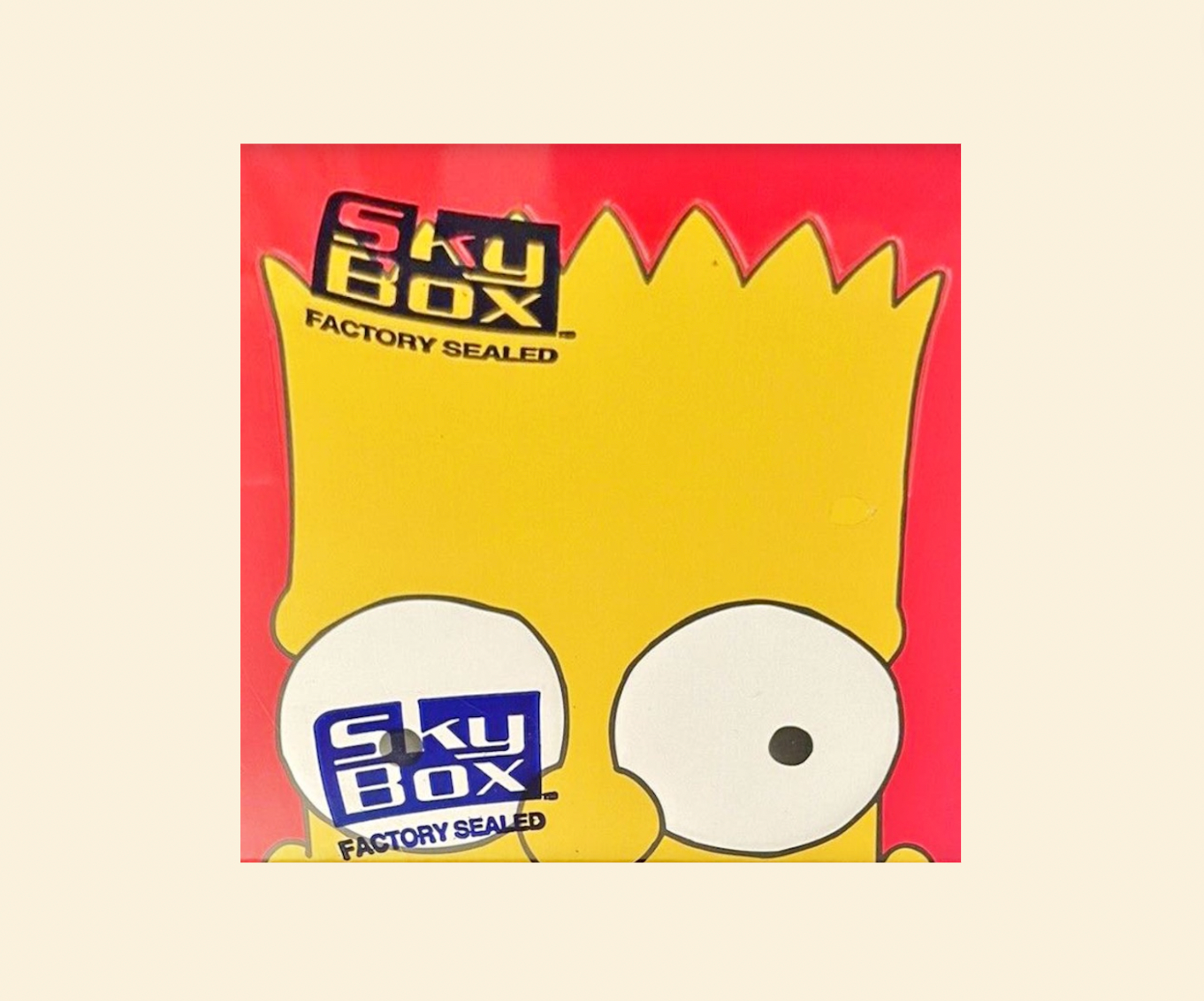 The Simpsons Series 1 Skybox Sealed Box