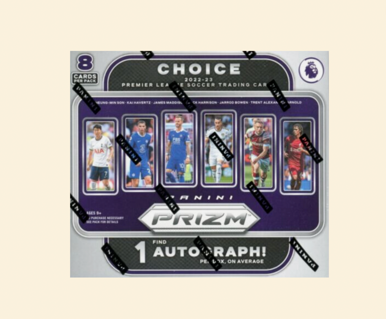 2022-23 Panini Prizm Choice Premier League Soccer Sealed Box