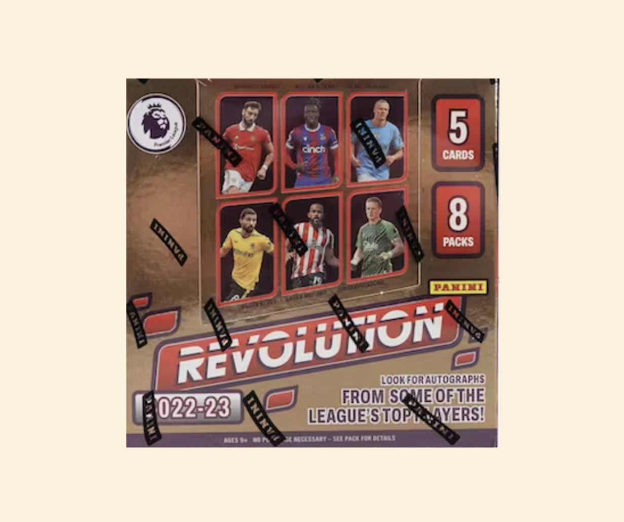 2022-23 Panini Revolution Premier League Soccer Sealed Box