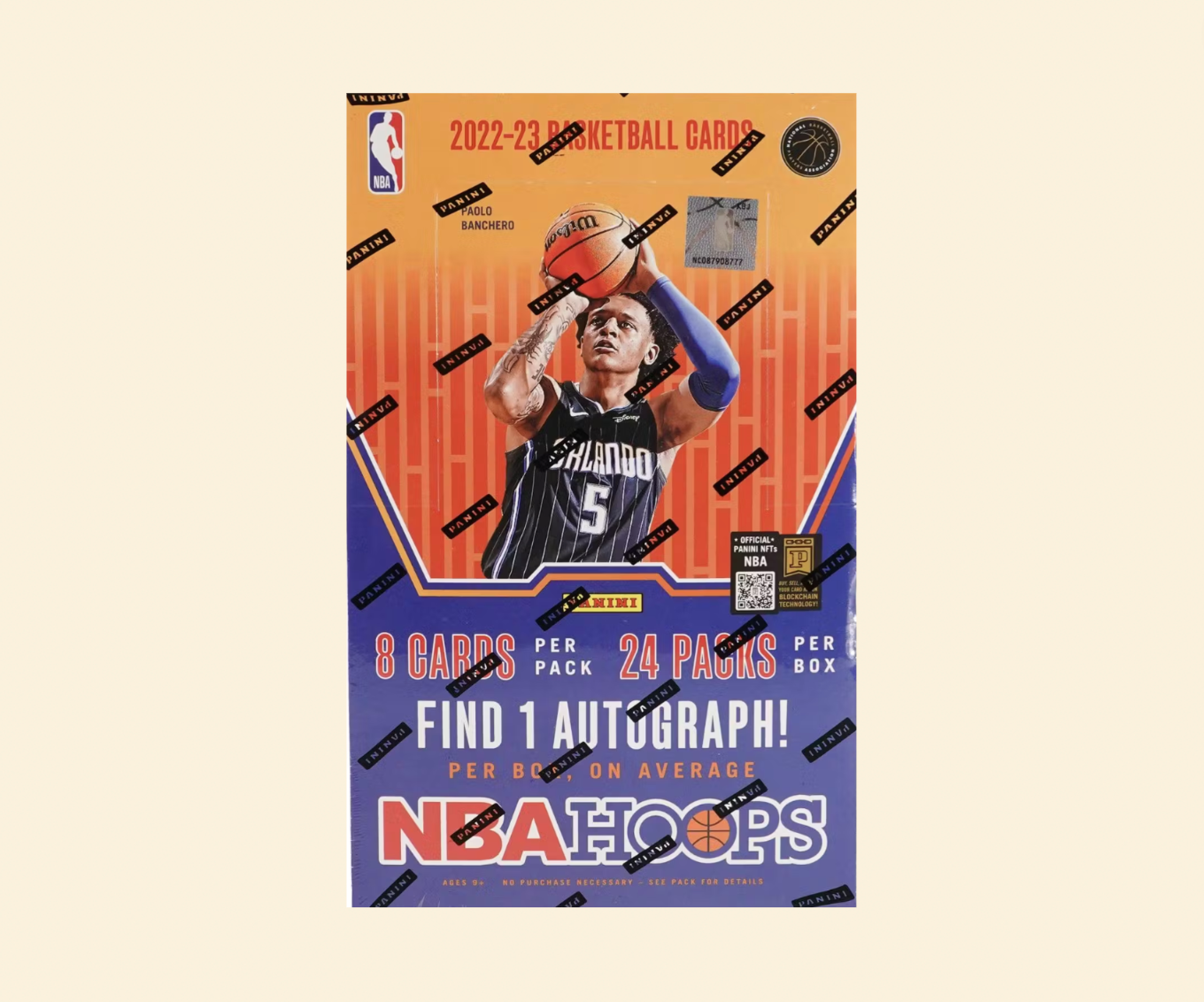 2022-23 Panini NBA Hoops Basketball Sealed Hobby Box