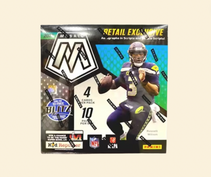 image 2021 Mosaic NFL Football Sealed Mega Box (Reactive Blue)