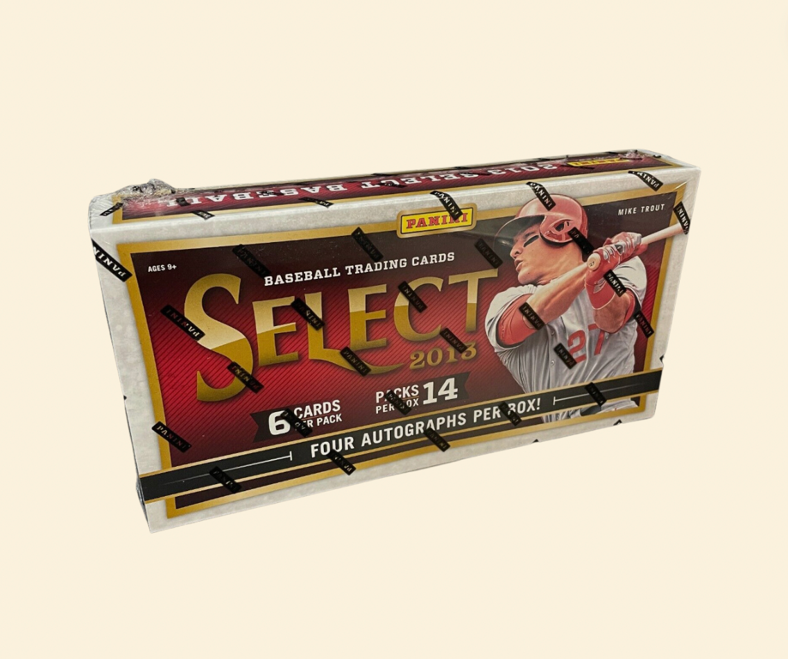 2013 Panini Select Baseball Hobby Box Inaugural MLB Edition