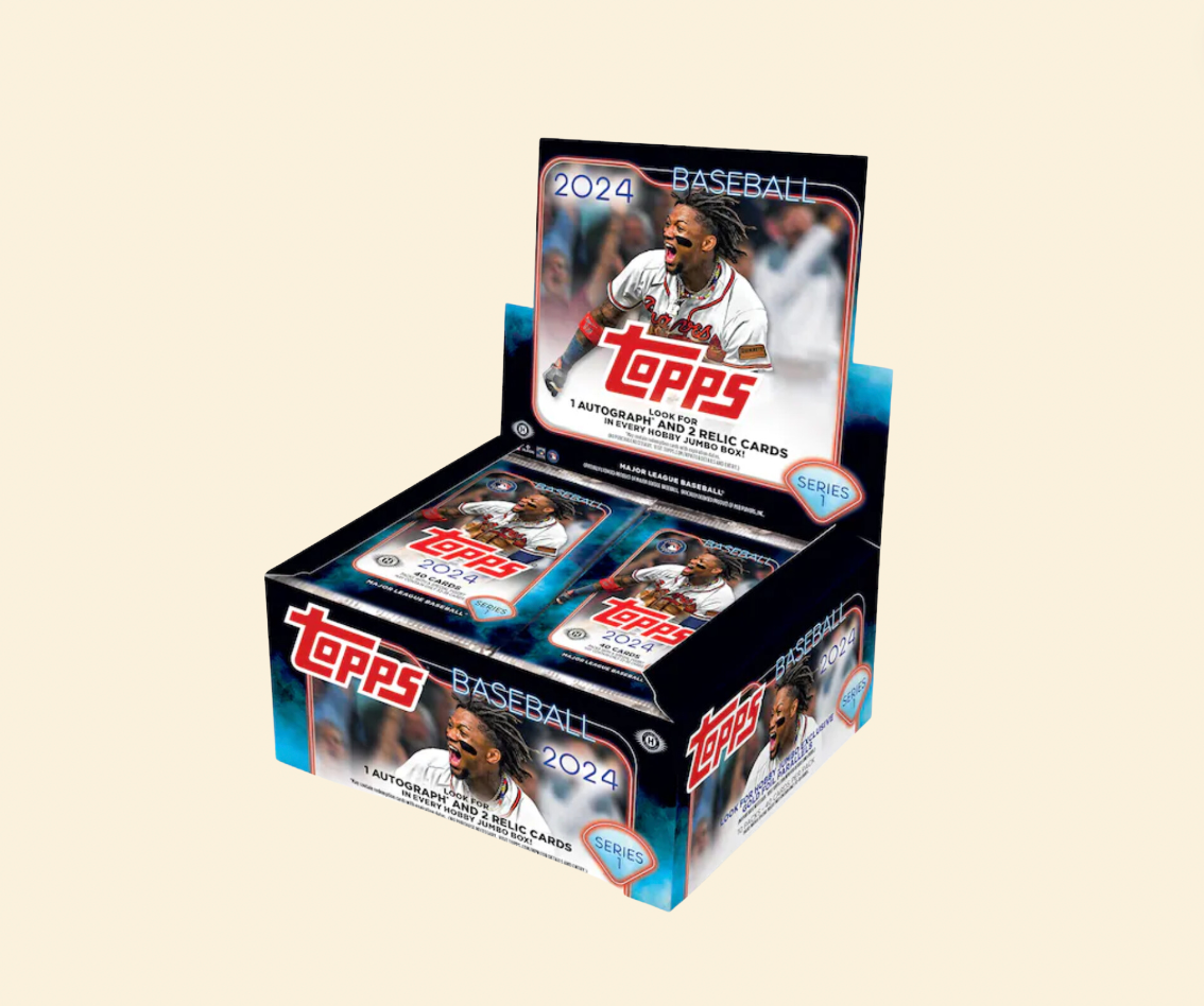 2024 Topps Series 1 Baseball Jumbo Sealed Box