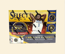 image 2020-21 Select Basketball Sealed Mega Box (Green Cracked Ice Parallels)