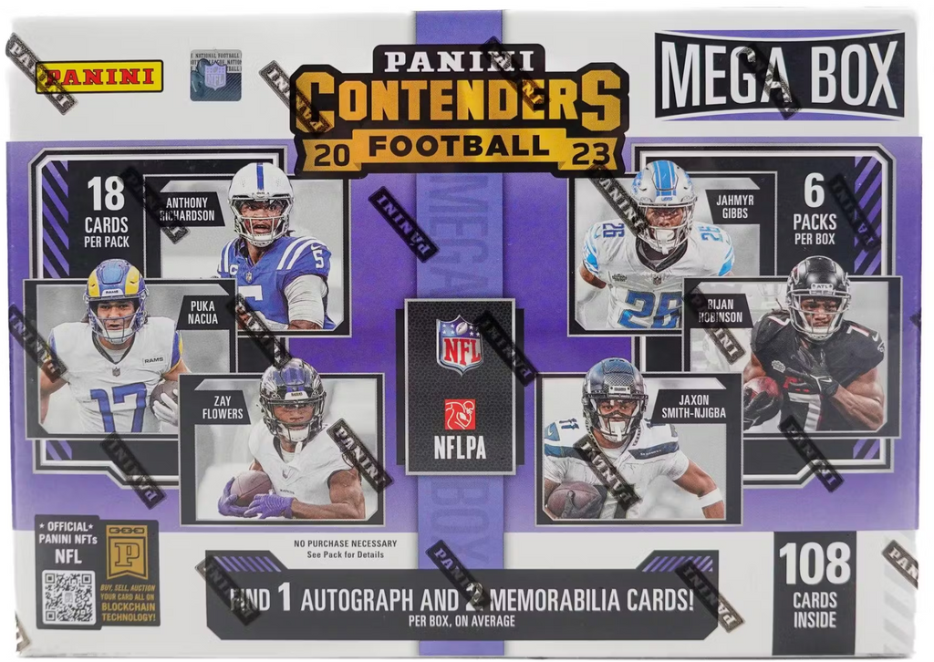Bleecker Trading - 2023 Panini Contenders Football Mega Box (Purple)
